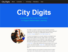 Tablet Screenshot of citydigits.org